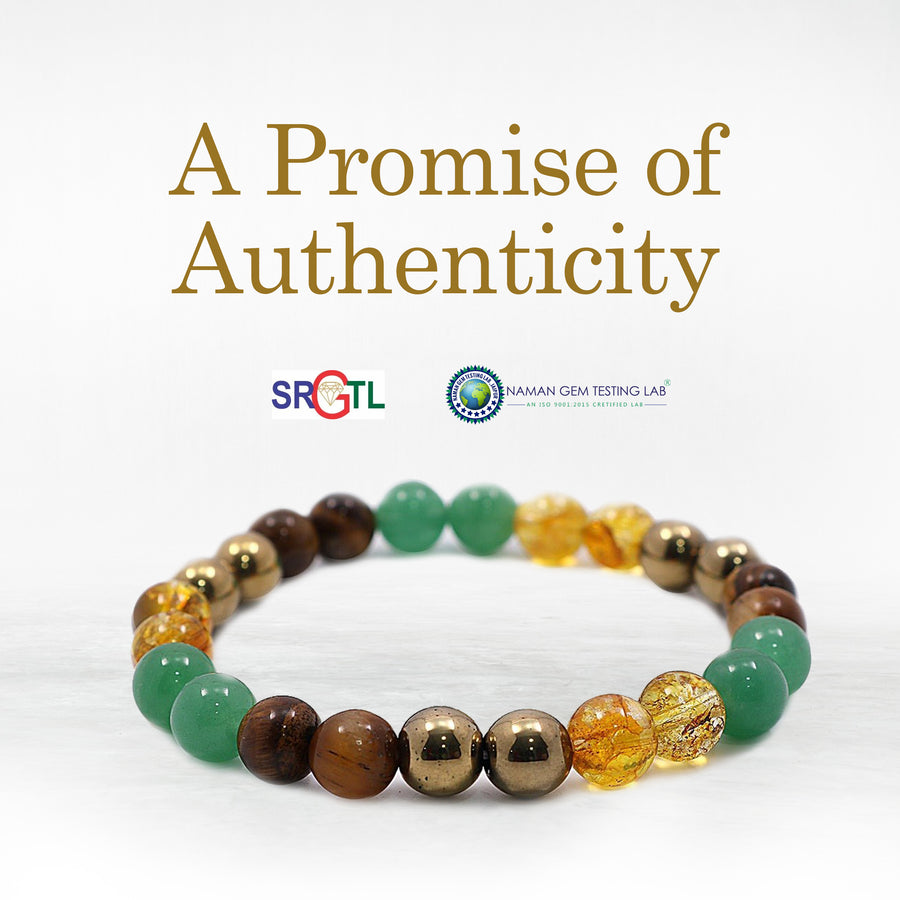 Decorative gemstone composition